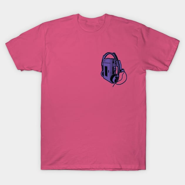 Walkman T-Shirt by linarangel